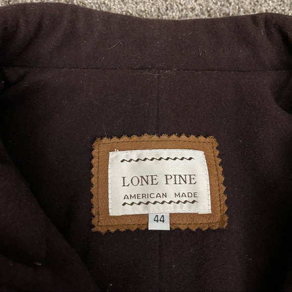 Lone Pine Genuine Leather Jacket size 44 - Picture 3 of 16